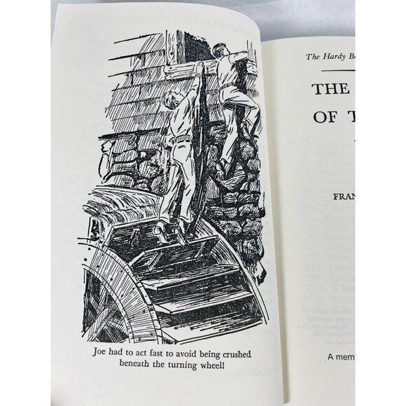 Hardy Boys Book #3 The Secret of the Old Mill Printing Vintage Hardcover Book - Picture 6 of 12